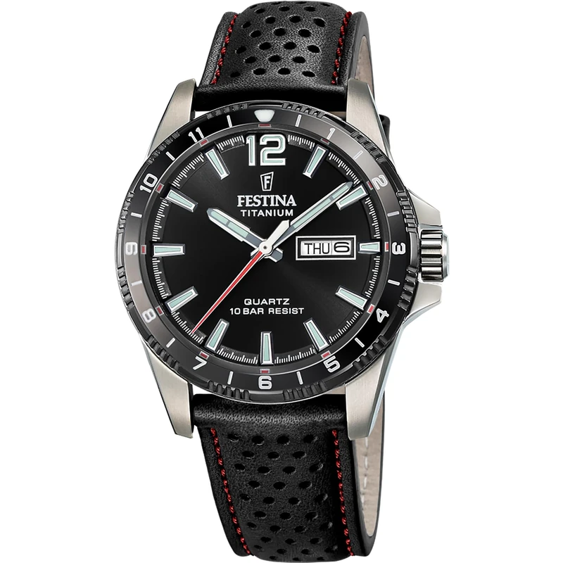 Festina Casual Watch F20699/4, Black, Ribbon
