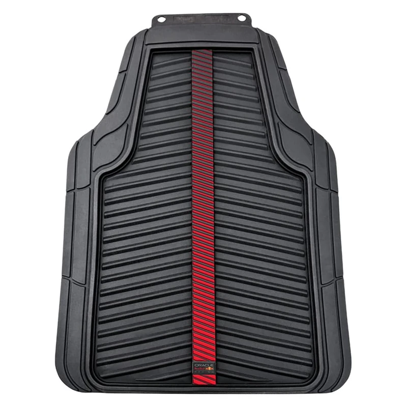 Red Bull Oracle Universal car mats set 'Heavy Duty' - 4-piece set - Black/Red - Image 1