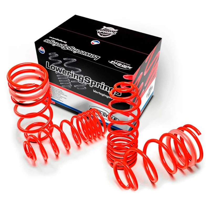 AutoStyle lowering springs compatible with BMW 5 series (E61) 525D/530D/535D/545i/550i Touring (Air suspension rear) - Incl. Lowering Links 06/2004-05/2010 30/0-30mm
