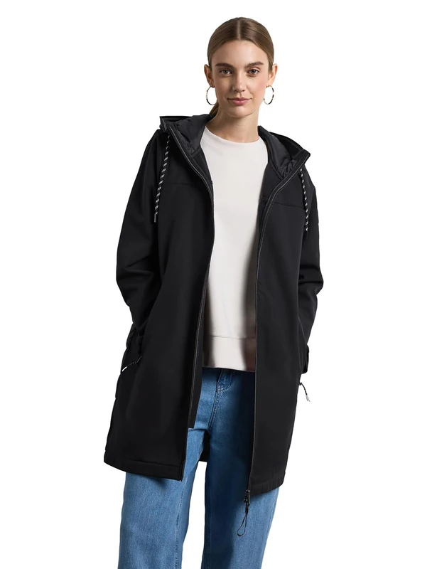 Street One Women's A201953 Softshell Jacket, Black, XS/S