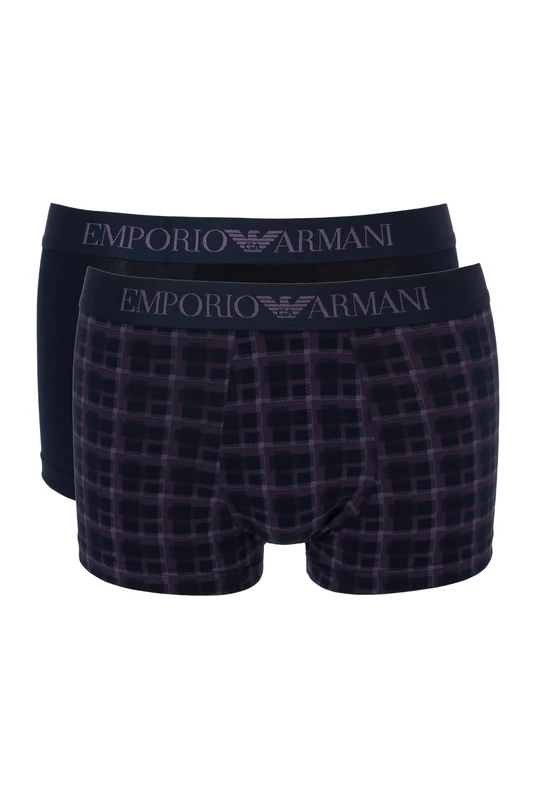 Emporio Armani MAN CLASSIC PATTERN MIX 2-PACK TRUNK Blue M