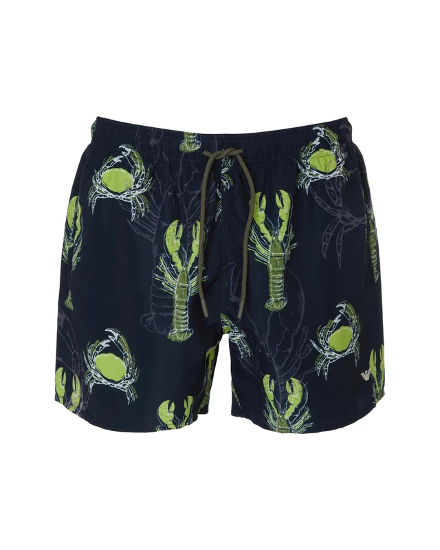 Emporio Armani MAN SEA Animals MID Boxer Blue XS