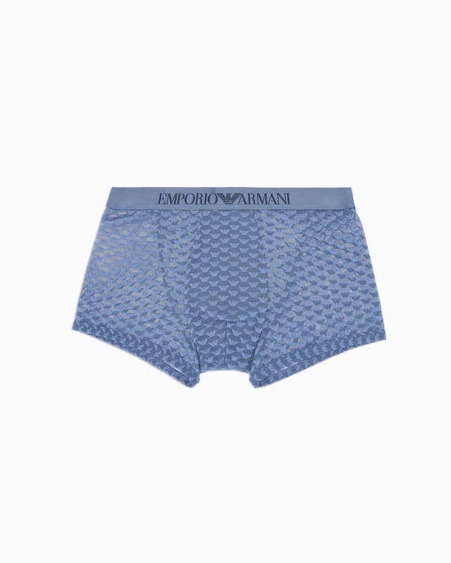 Emporio Armani MAN MESH TRUNK Blue S - Image 1
