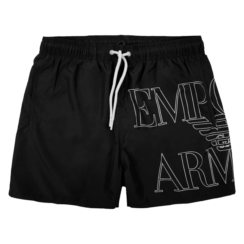 Emporio Armani MAN Bold Logo MID Boxer Black XXL