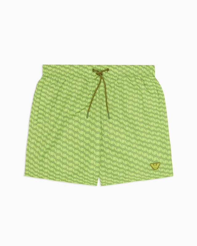 Emporio Armani MAN Small Eagle MID Boxer Green S