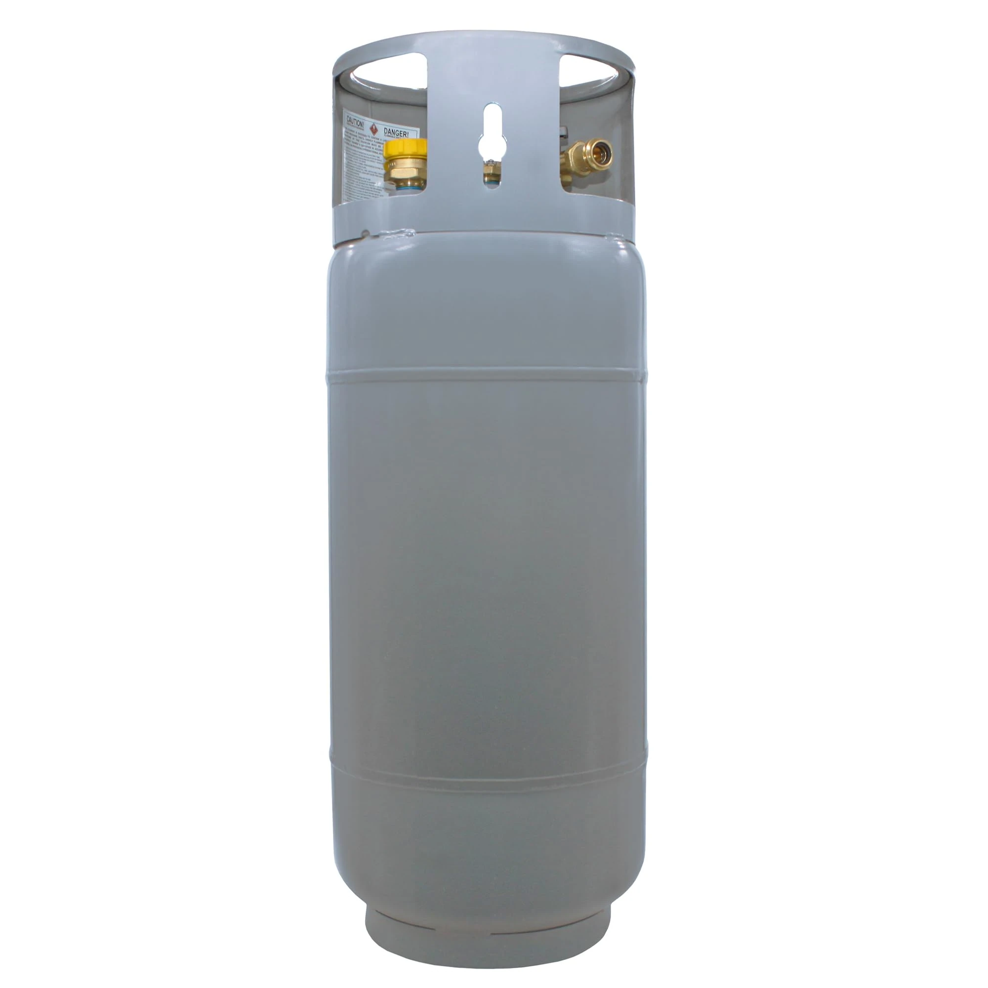 Flame King 43.5LB Steel Forklift Propane Tank with Gauge, DOT and TC Compliant, Rugged-Designed, Larger Than Standard Forklift Tanks