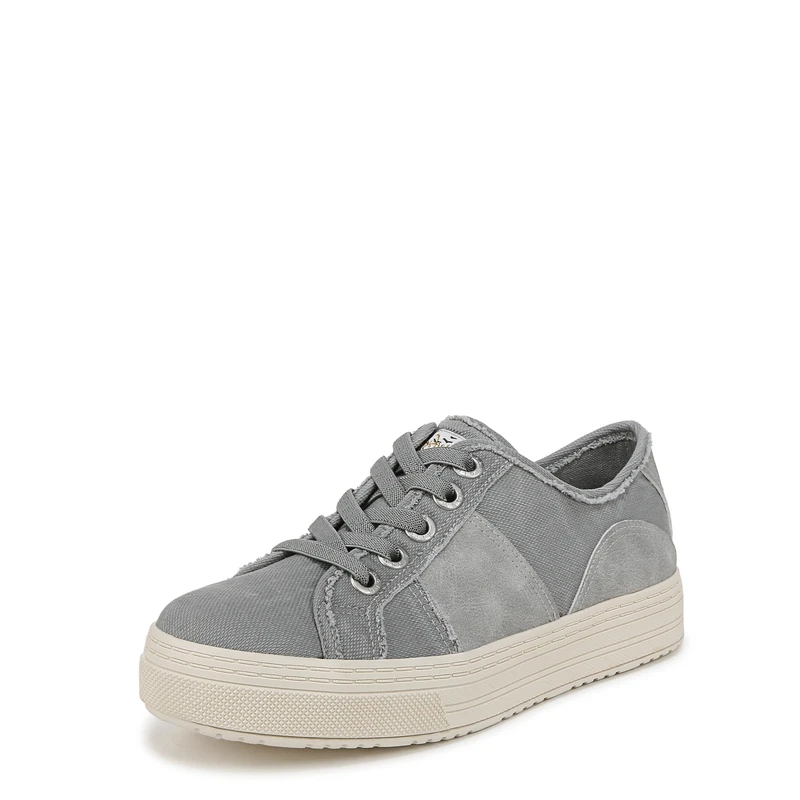 Blowfish Malibu Women's Modern Sneaker, Raindrop Grey Canvas, 5 UK