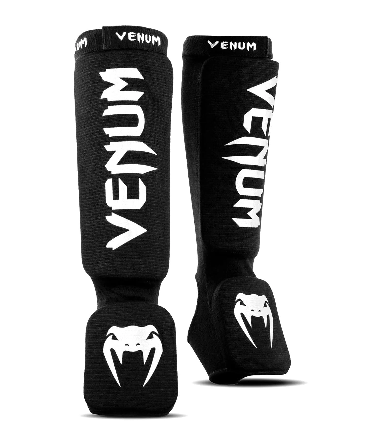 Venum, Kontact Shin Guards, Men's, S, Black