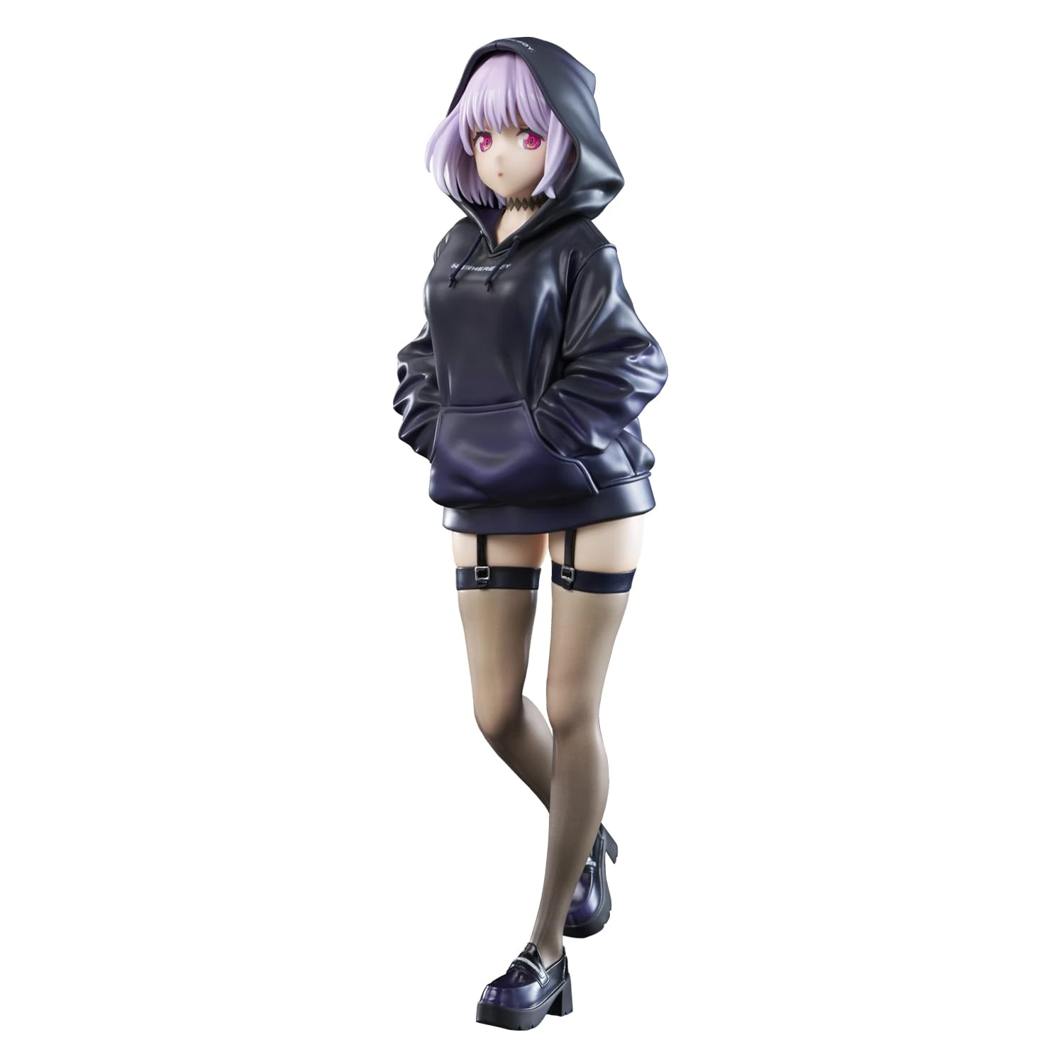 Gridman Universe Zozo Black Collection Akane Nijo Non-Scale PVC & ABS Painted Finished Figure