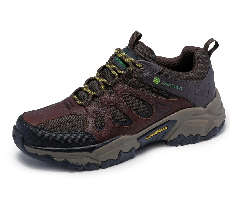 Skechers Men's Jdw Terraform Dunlow Hiking Shoes, Dark Brown, 6.5 UK