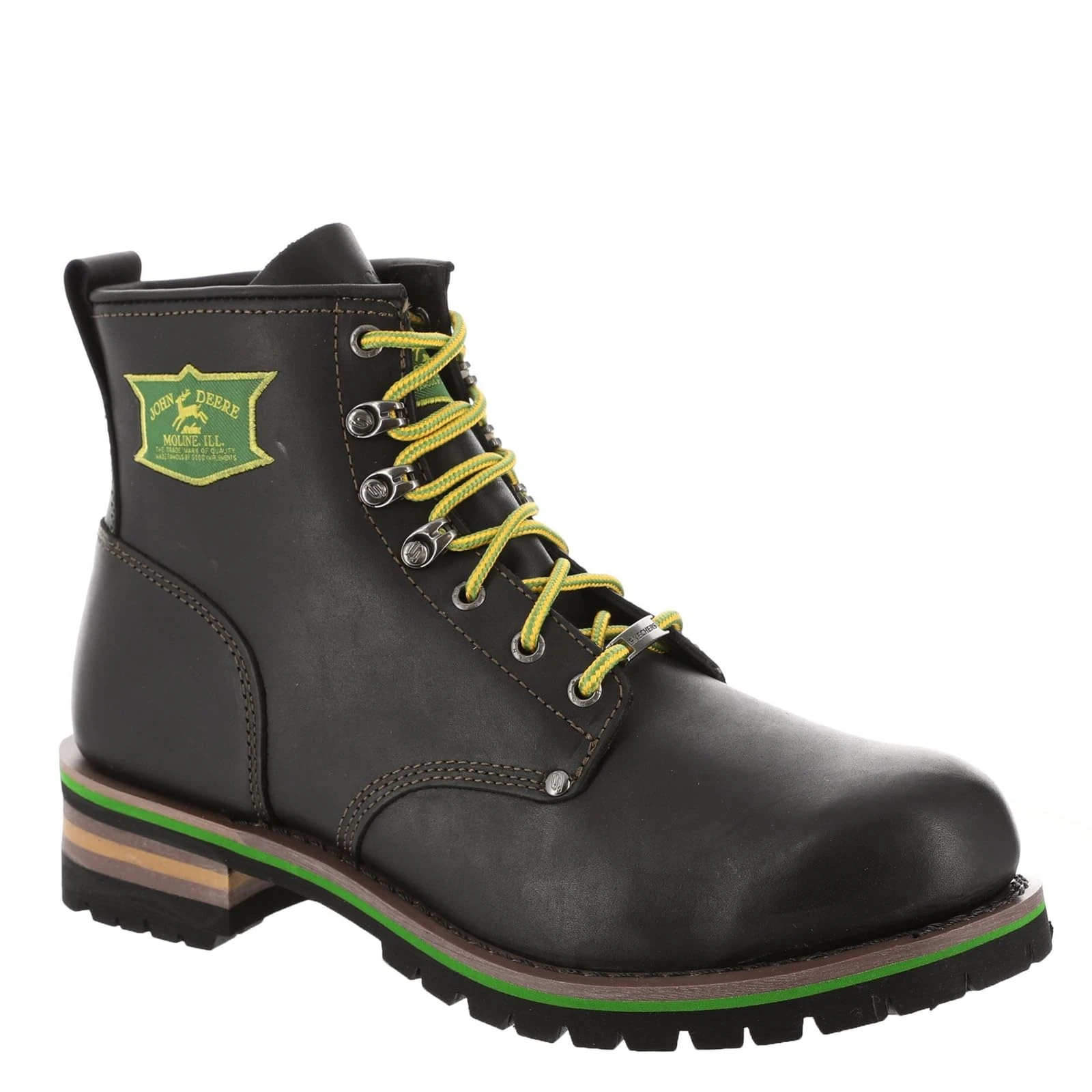 Skechers Men's John Deere: Cascades Leather Lace-up Work Boots Hiking, BOL, 7 UK
