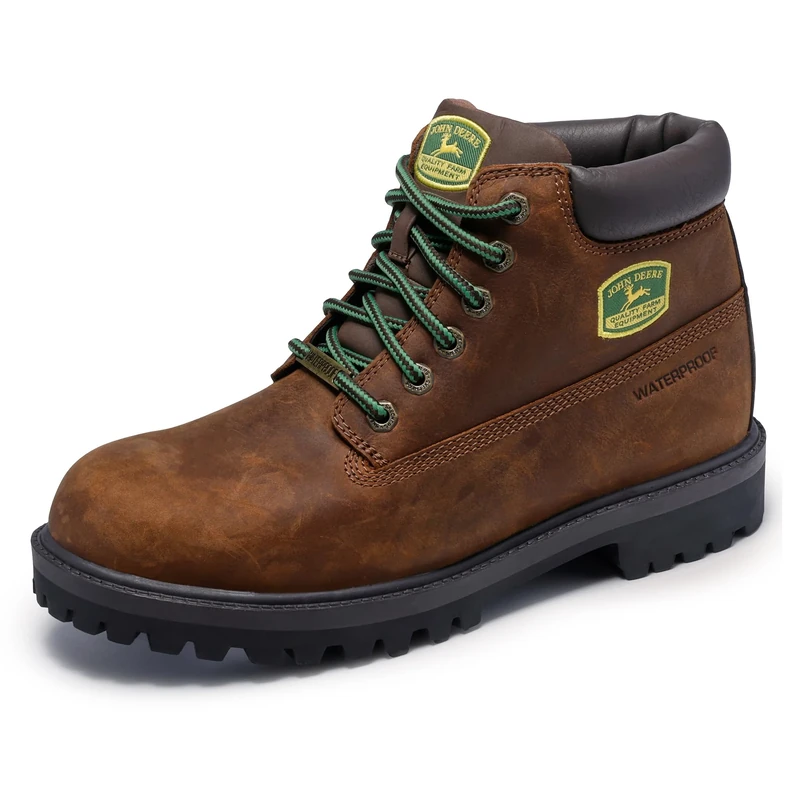 Skechers Men's x John Deere -SERGEANTS DOZER, Brown, 12