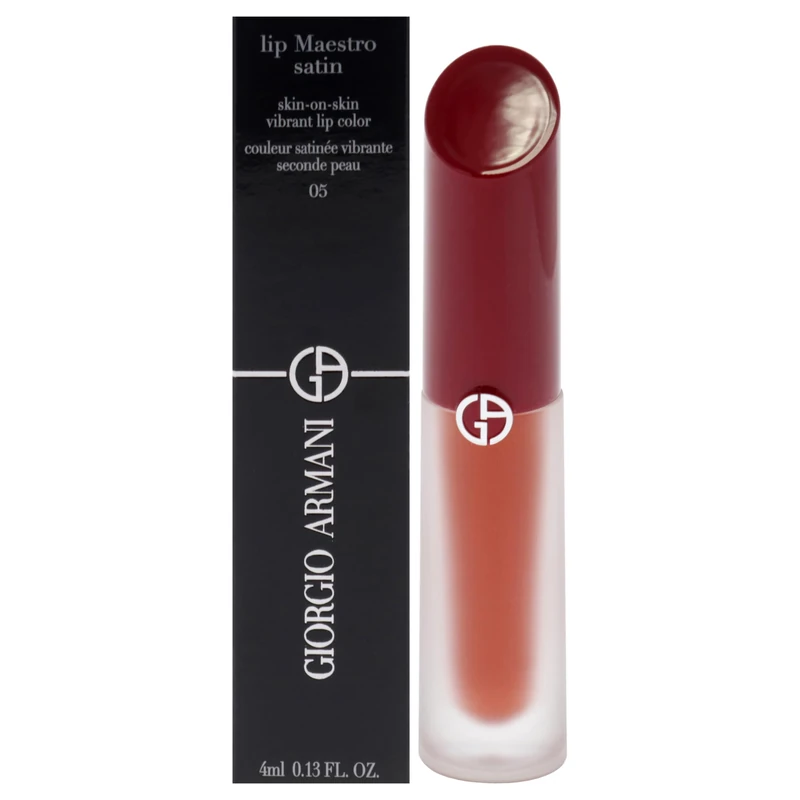 Lip Maestro Satin Long-Lasting Lipstick - 05 by Giorgio Armani for Women - 0.13 oz Lipstick