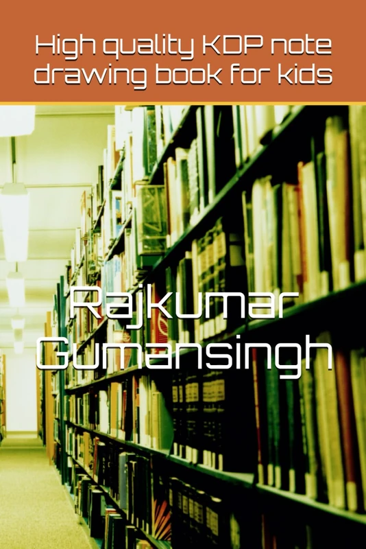 High quality KDP note drawing book for kids