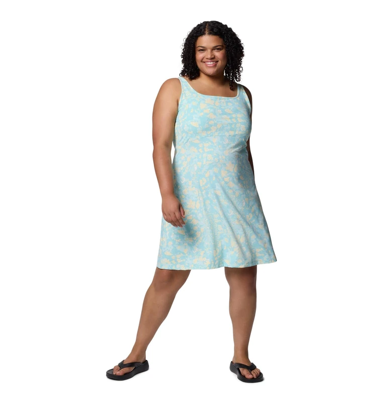Columbia Womens Freezer III Dress, Spray Bellashore, 2X