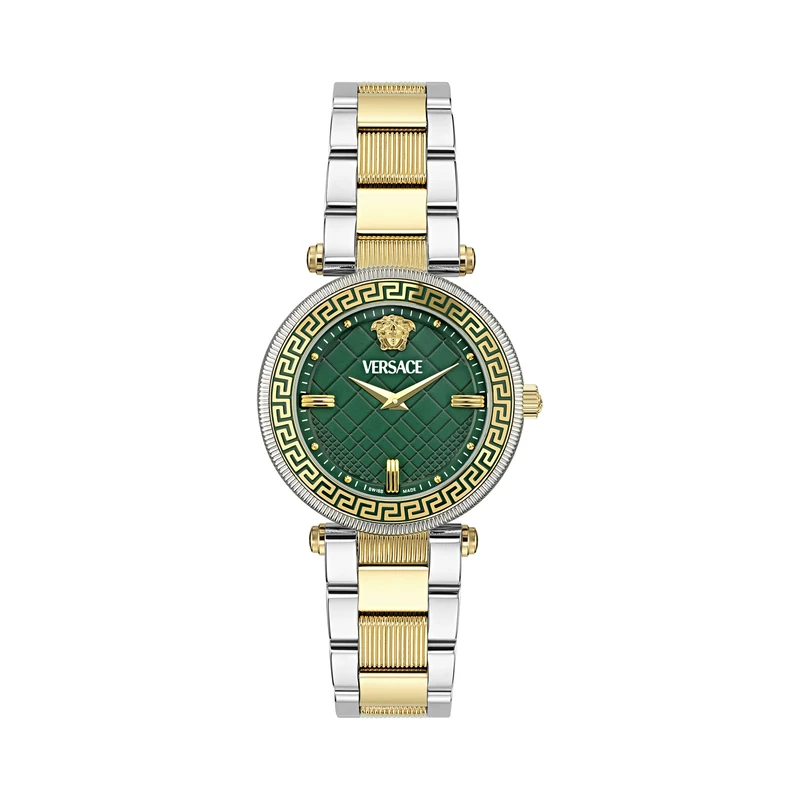 Versace Damen Analog Quarz Armbanuhr Reve