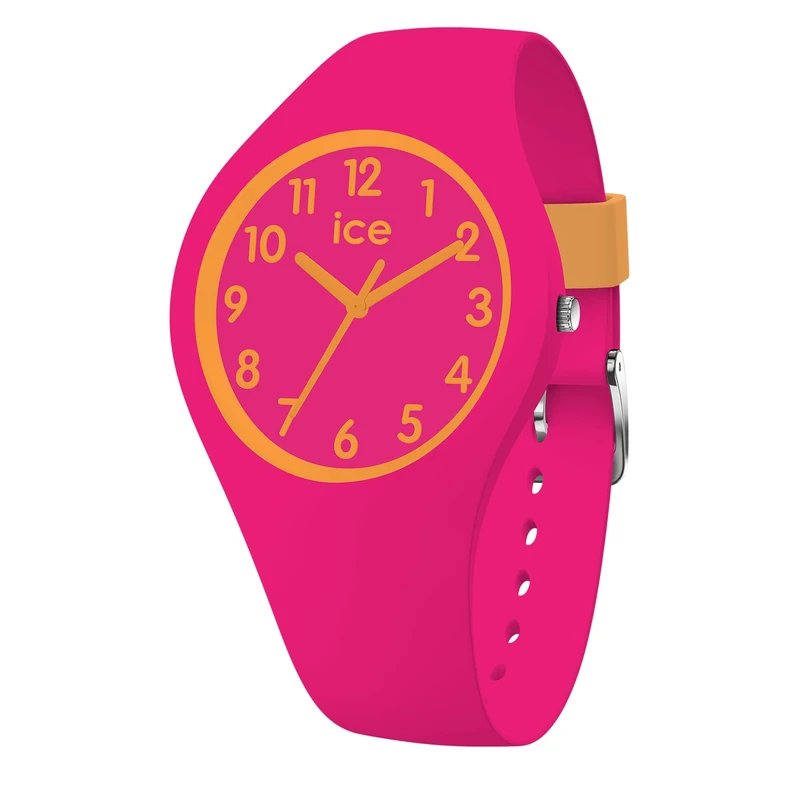 ICE-WATCH - ICE Ola Kids Candy Fuschia - Girl's Wristwatch with Silicon Strap - 022744 (Small)