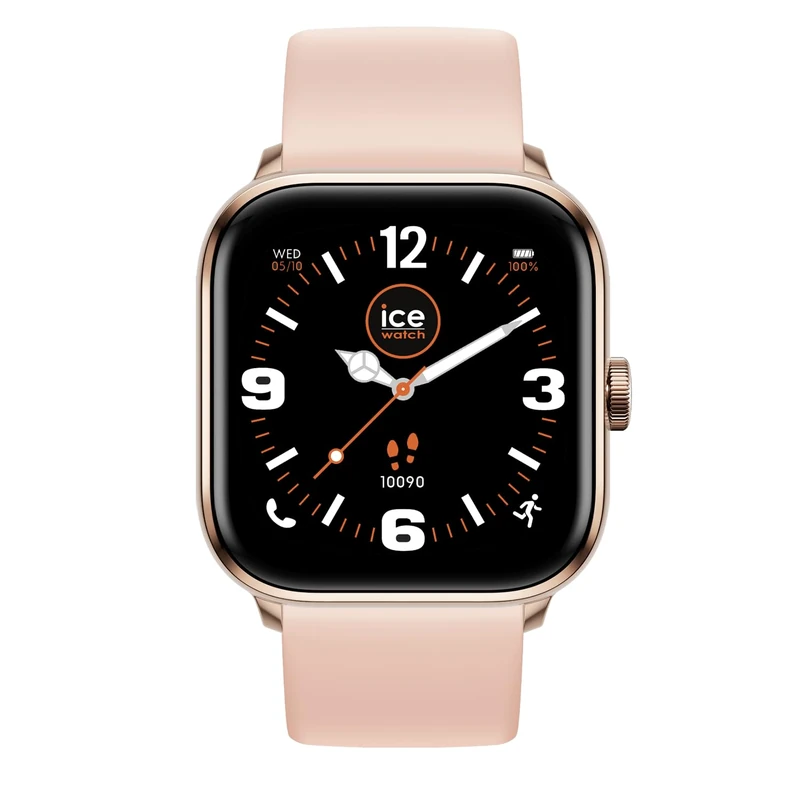 Ice-Watch - ICE smart 2.0 Rose-gold Nude - Women's wristwatch with silicon strap - 023067 (1.7)