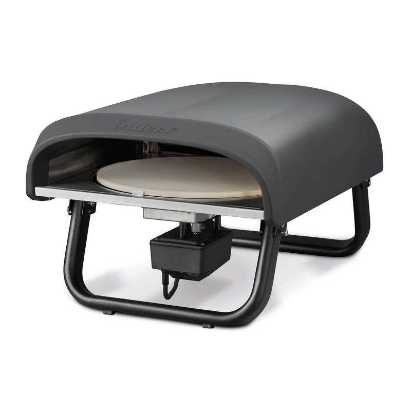 Enders® PACO™ 31316 Rotary Pizza Oven, Round Pizza Stone, Thermometer, Stainless Steel Burner, 4kW, 12" Cordierite Pizza Stone, Rotating, Stainless Steel Burner Adjustable