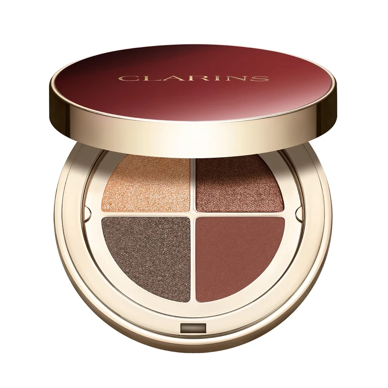 Clarins Ombre 4 Colour Eyeshadow Palette 10 Smoked maple gradation