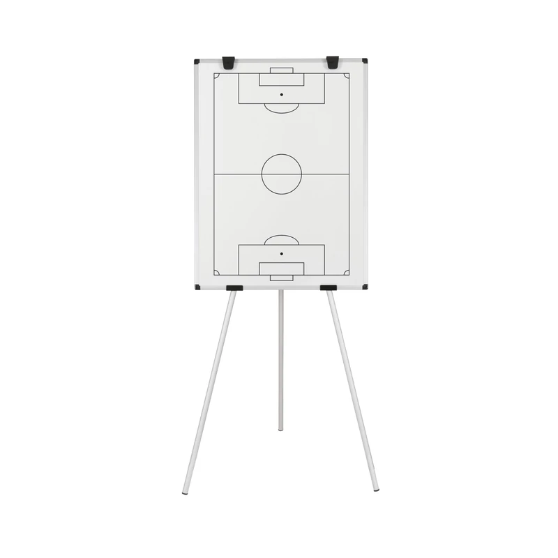 Bi-Office Kyoto Easel with Magnetic Football Printed Whiteboard - 900x600mm - Lacquered Steel Printed Surface, Aluminium Frame
