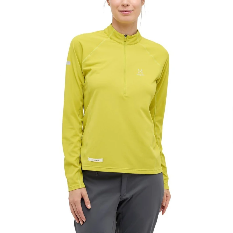 HAGLOFS 607207_4T9 L.I.M TEMPO TRAIL HALFZIP Sweatshirt Women's AURORA Size M