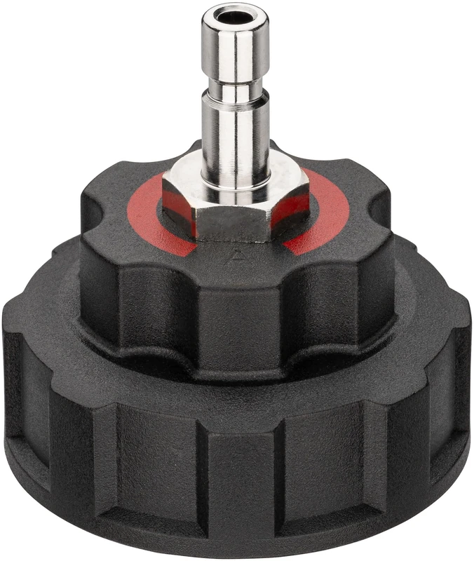 Vigor Cooling System Diagnostic Adapter V1963N-A, M48 x 3.0 Thread, for Checking and Diagnosing Cooling Systems, Robust Construction for Precise Measurements