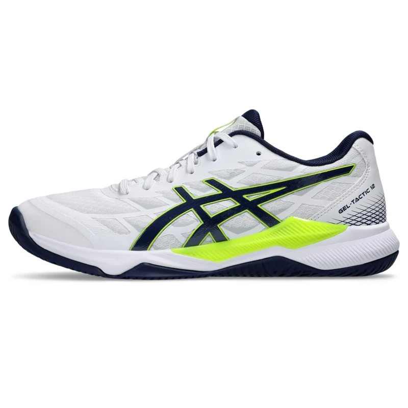 Asics 1071A090-103 Gel-Tactic 12 Men White/Black UK 10