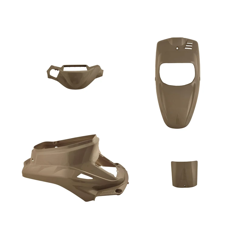 one By Camamoto | Complete Plastic Fairing Kit for MBK Booster Spirit - Yamaha BW's Original (1994-2003) - Colour Nardo Gray/Grey Finance