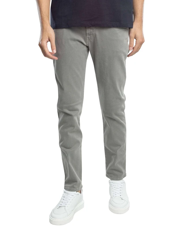 Replay Men's Anbass Hyperflex Colour Xlite Jeans, 214 Dim Grey, 31 W/34 L