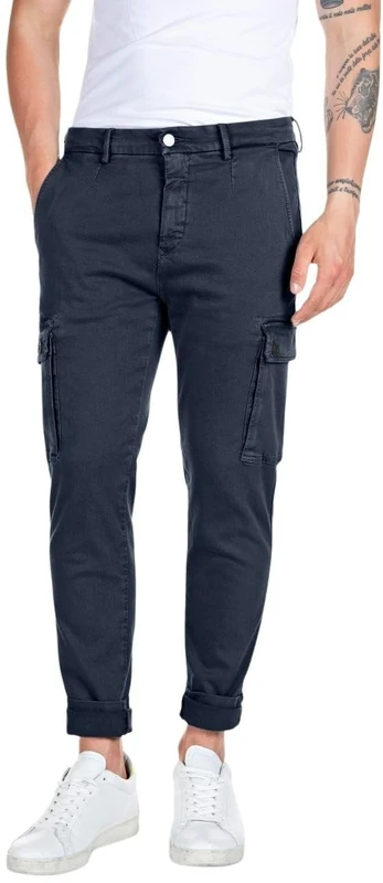 Replay Men's Jaan Jeans - 010 Blue - 40 W/34 L