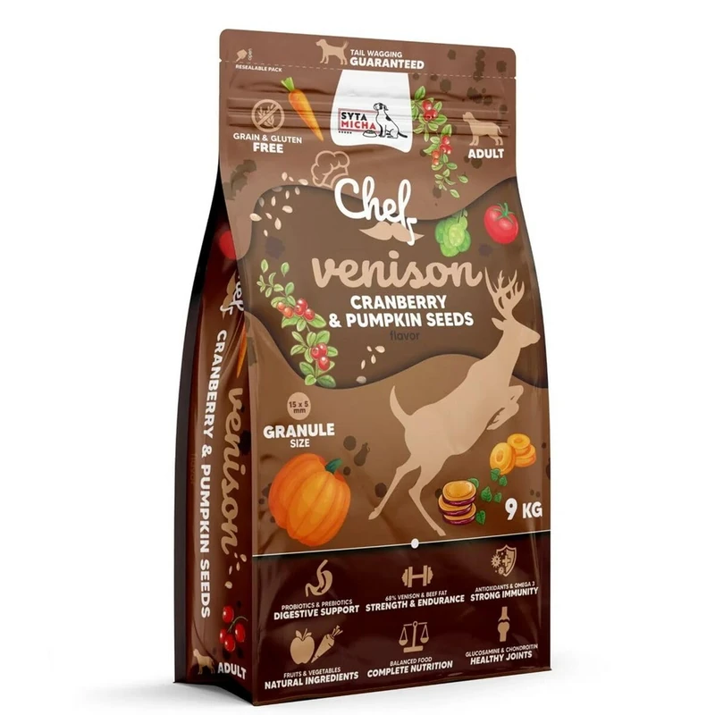 SYTA MICHA Chef Food Deer Cranberries 9 kg Pumpkin Seeds