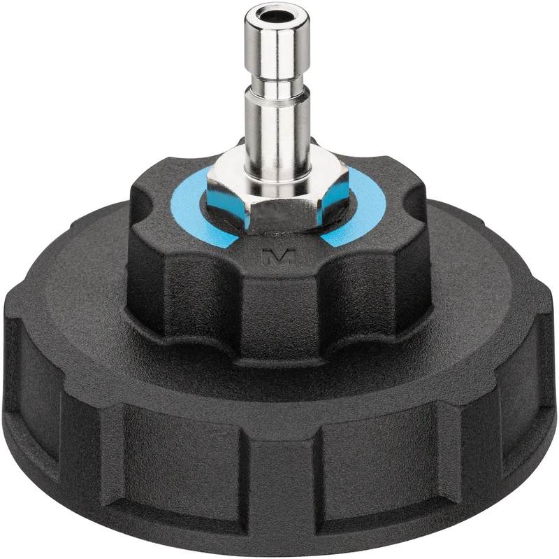 ViGOR Adaptateur de diagnostic du système de refroidissement V1963N-M, filetage M63 x 4,0 AA, permet un diagnostic exact des systèmes de refroidissement, convient à différents types de véhicules