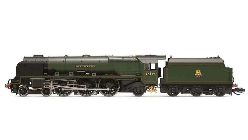 TT:120 Hornby TT3011TXSM BR, Princess Coronation, 4-6-2, 46232, 'Duchess of Montrose' - Era 4 (Sound Fitted) Loco - Steam, Green