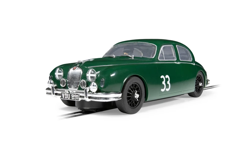 Scalextric C4506 Jaguar MK1 - Mike Hawthorn Cars - Touring Cars