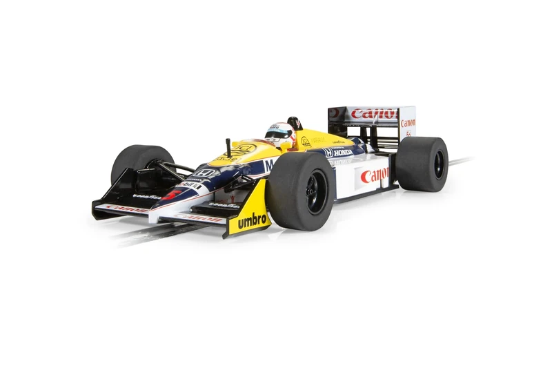 Scalextric Cars - C4508 Williams FW11B - 1987 British Grand Prix - Nigel Mansell - Toy Slot Car for use with Race Tracks and Set - Gift Ideas for Kids and Adults, Accessories