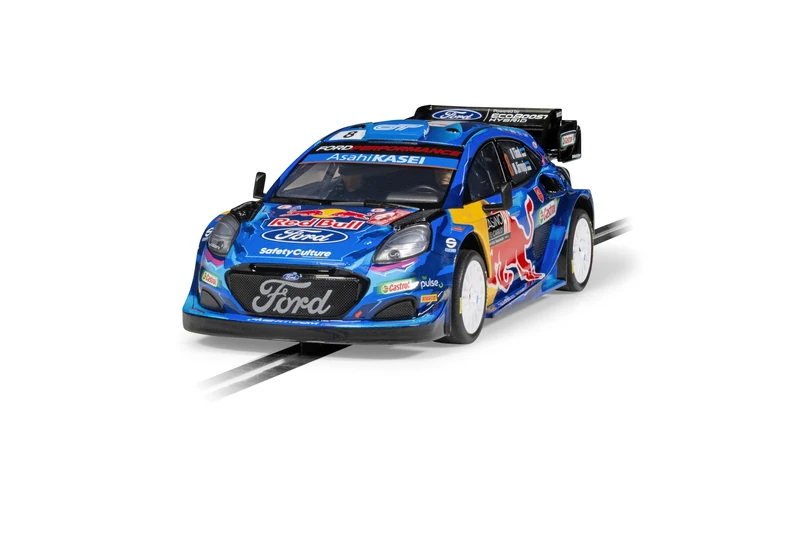 Scalextric Cars - C4501 Ford Puma Rally1 - Monte Carlo 2023 - Tanak/Jarveoja - Toy Slot Car for use with Race Tracks and Set - Gift Ideas for Kids and Adults, Accessories