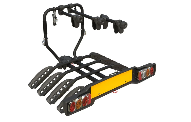 Peruzzo Siena Tow Ball Cycle Carrier, Black, 4 Bikes