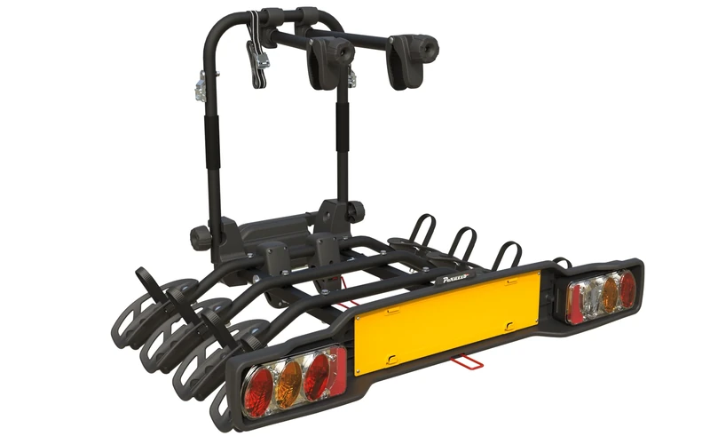 Peruzzo Parma Tow Ball Cycle Carrier, Ash Grey, 4 Bikes