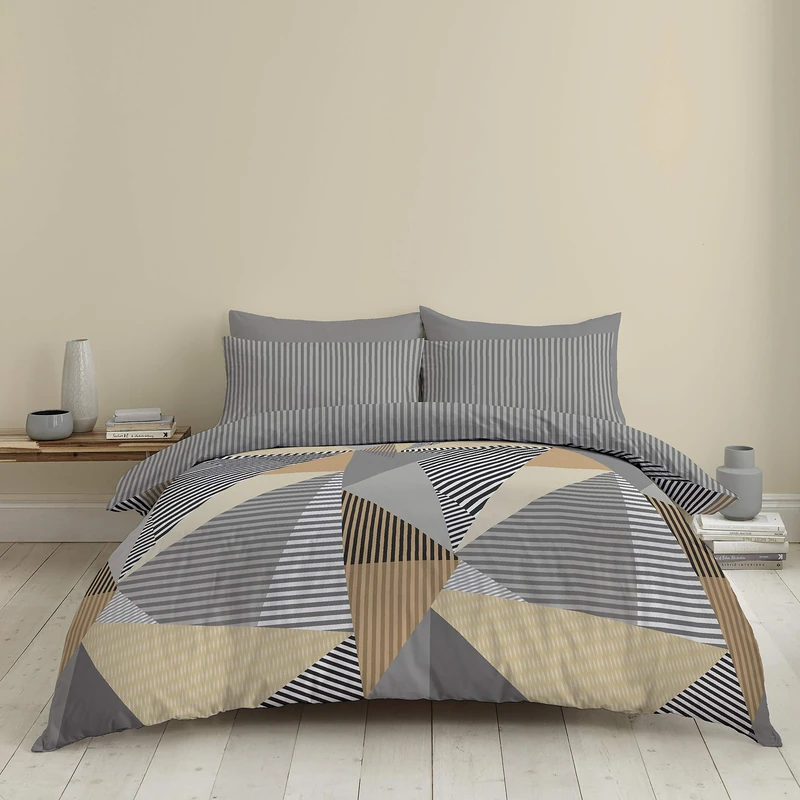 Bianca JAZZ Fitted Sheet 260 x 280 + 2 Pillowcases 50 x 80 cm - Image 1