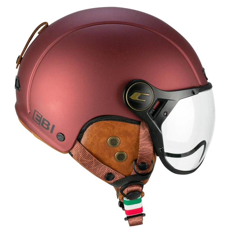 CGM EBI Unisex Adult Ski Helmet, Satin Burgundy, XS (53-54cm)