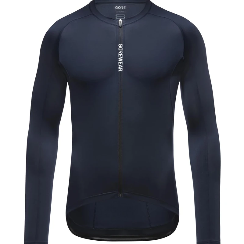 GORE WEAR Mens Spinshift Long Sleeve Jersey Shirt, Orbit Blue, L EU