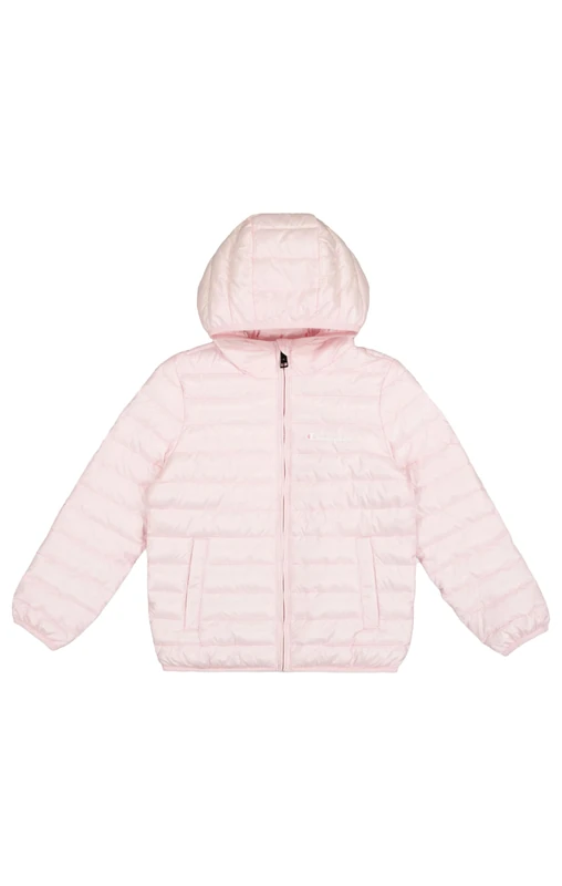 Champion Boy's Legacy Boy - Outdoor Light Hooded Jacket, Pink (PS195), L