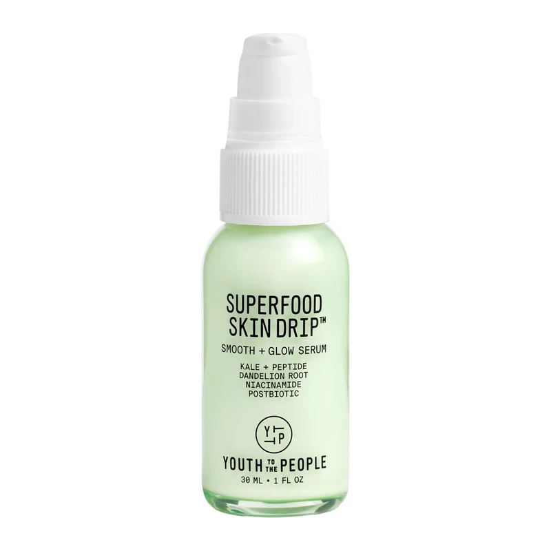 Youth To The People Superfood Skin Drip Serum, Face Serum Infused with Niacinamide, Skin Barrier-Restoring, Targets Dryness, Dullness & Uneven Texture, Glow Serum, 30ml