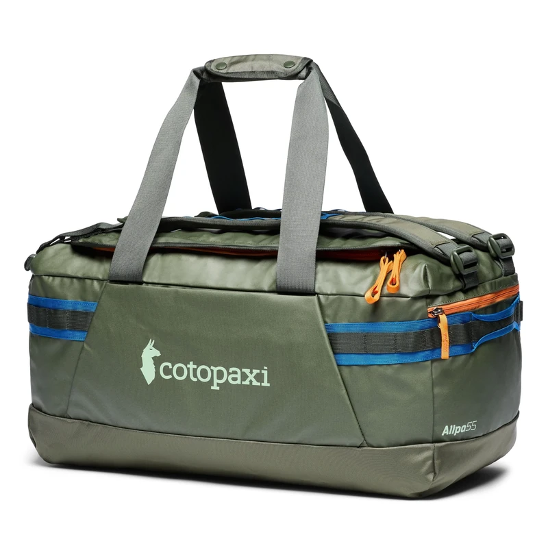 Cotopaxi Allpa Getaway Duffel Bag Fatigue One Size 55 litres