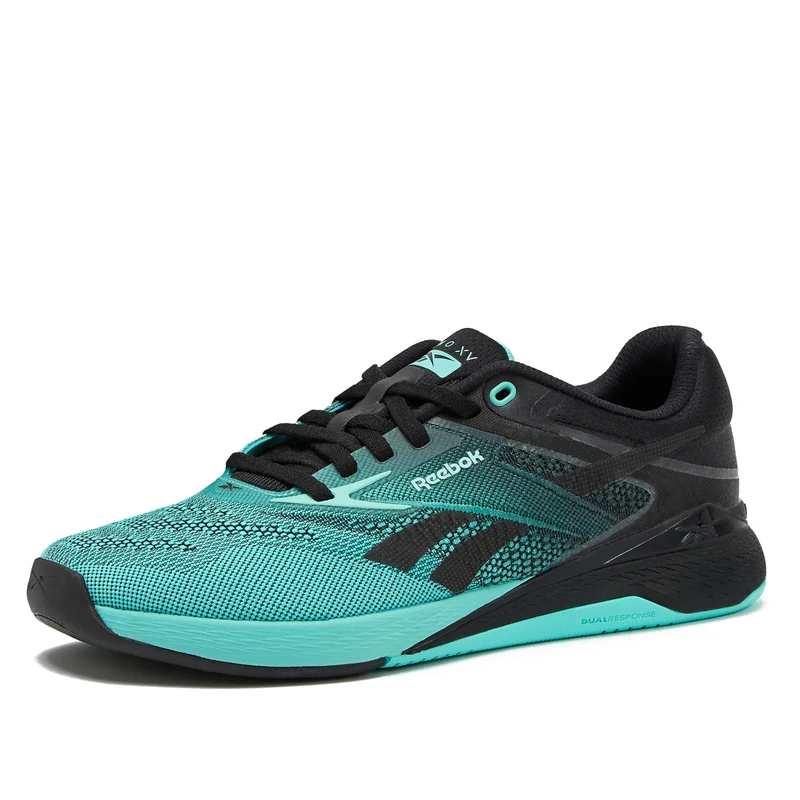 Reebok Nano X5 Sneakers for Women, Cross Training Gym Walking Shoes Women, Ai Aqua/Black, 7