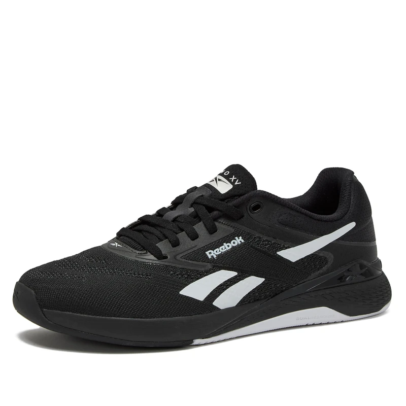 Reebok Womens Nano X5 Sneaker, Black/FTW White, 7.5