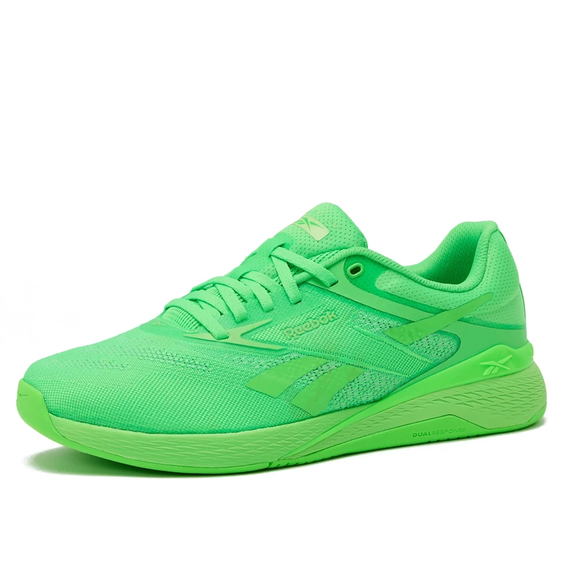 Reebok Nano X5 Mens Shoes, Cross Training and Light Running Sneakers for Men, Solar Lime, 10 Women/8.5 Men