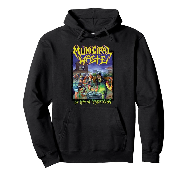 Municipal Waste The Art of Partying Pullover Hoodie - Image 1