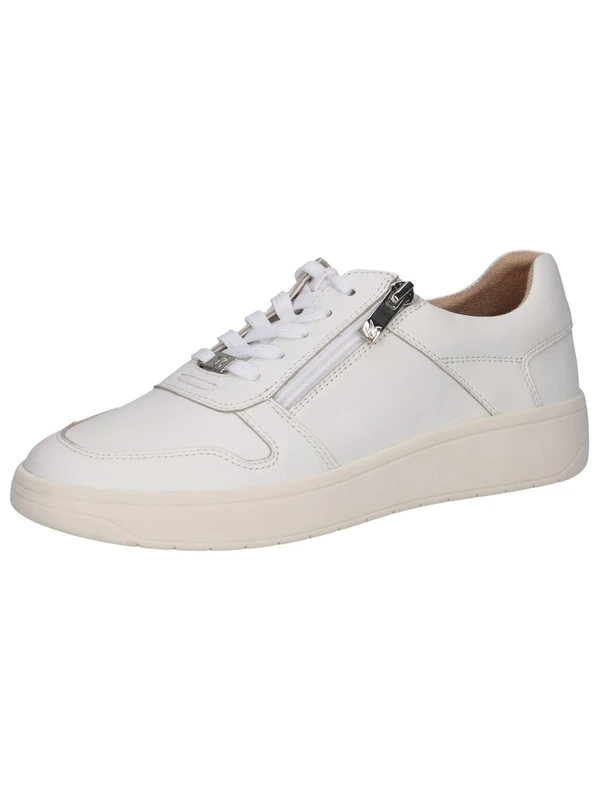 CAPRICE Sneaker 9-23301-42 G Width, White Nappa, 8.5 UK